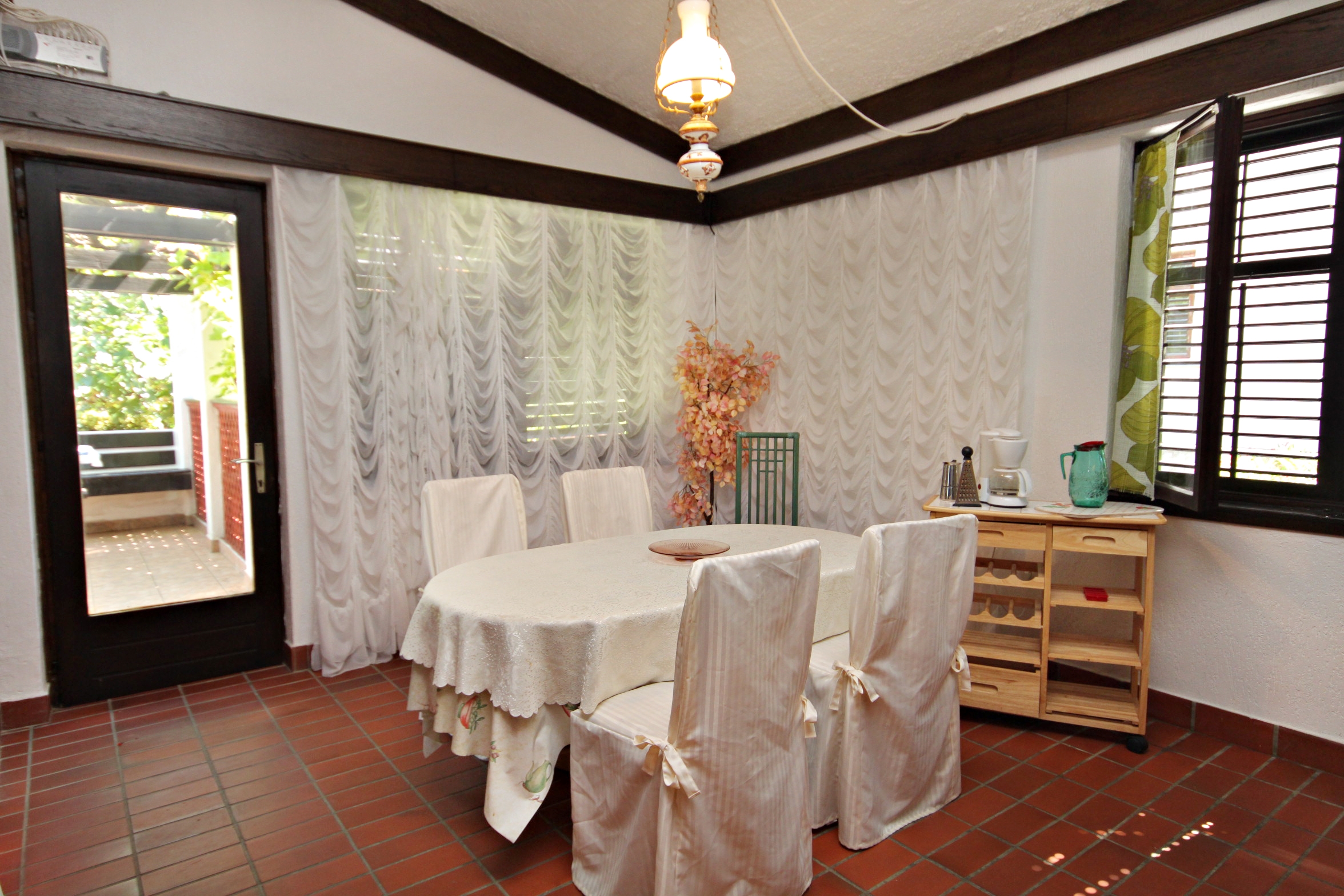 Two bedroom apartment with terrace and sea view Baška, Krk  A-a