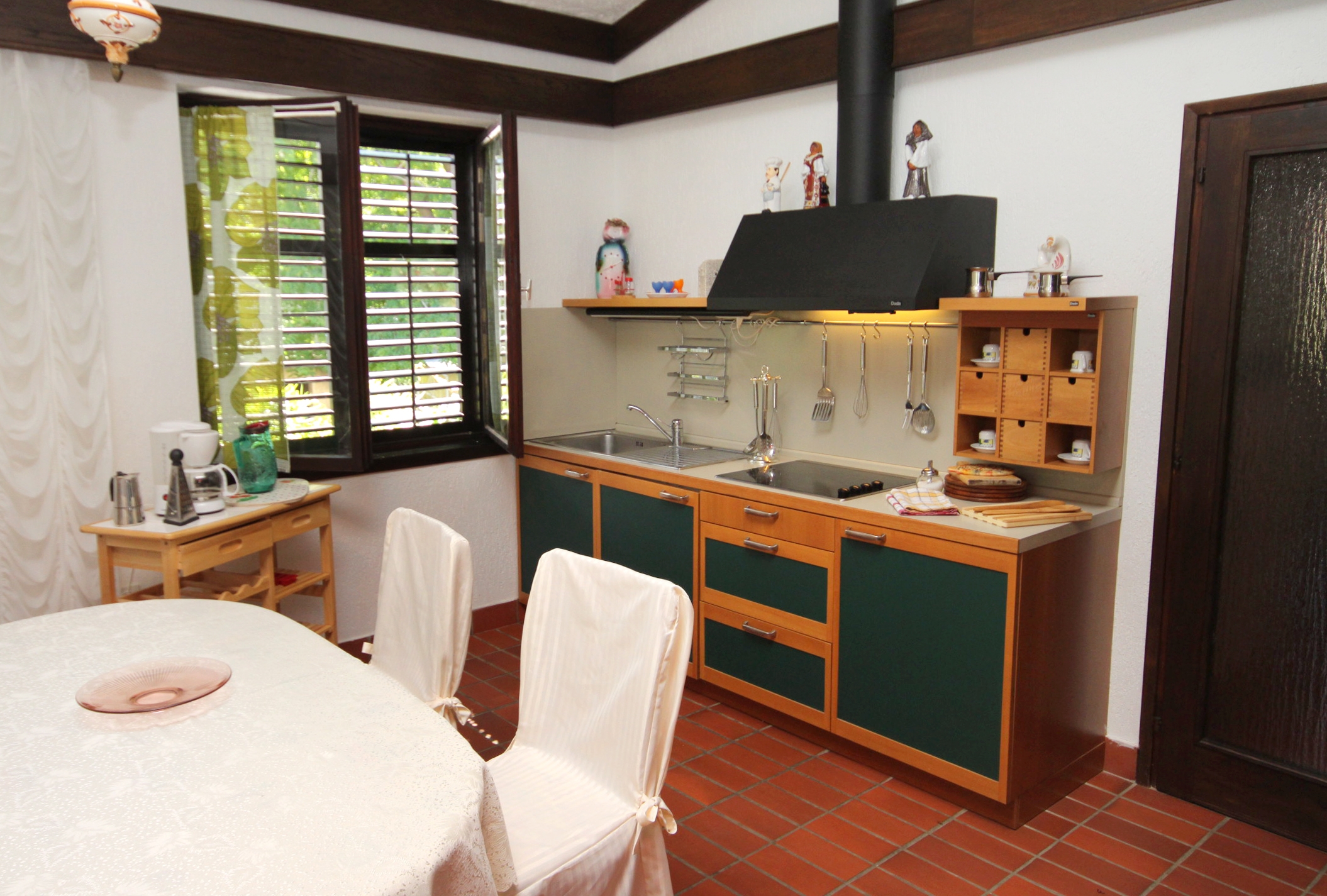 Two bedroom apartment with terrace and sea view Baška, Krk  A-a