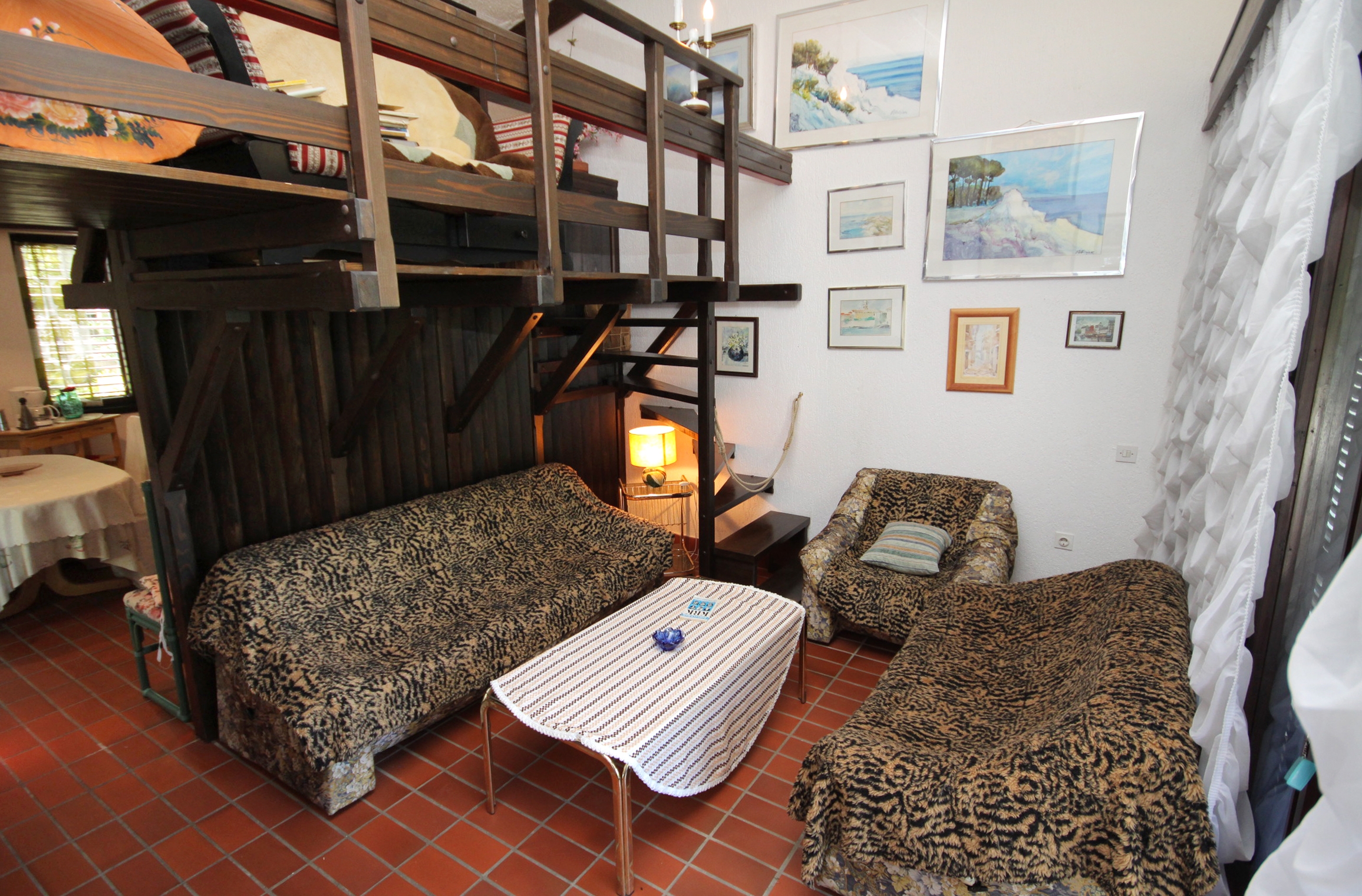 Two bedroom apartment with terrace and sea view Baška, Krk  A-a