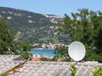 Baška, Terrasse 2 - Ausblick in folgender Unterkunftsart apartment, Haustiere erlaubt und WiFi.