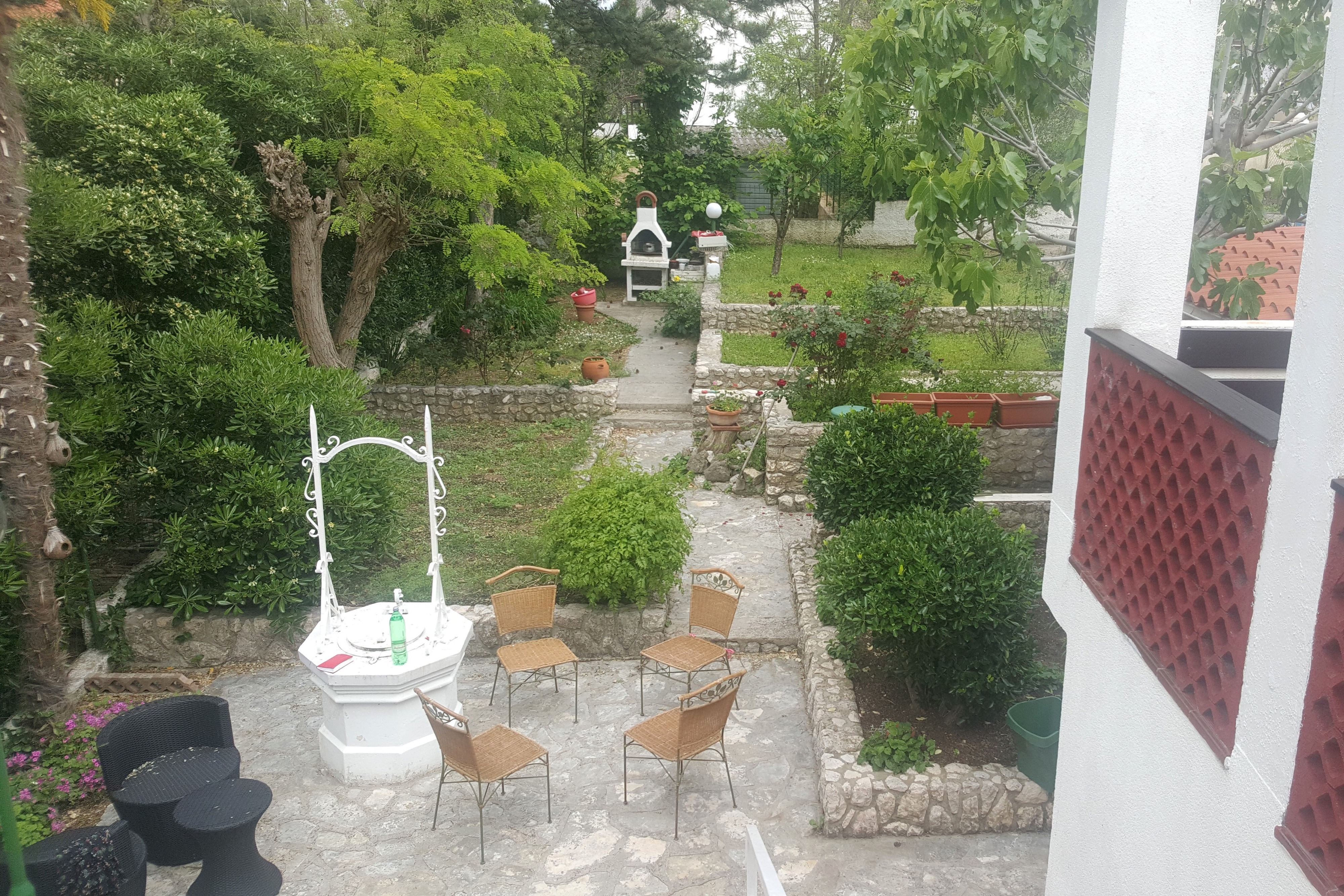 Two bedroom apartment with terrace and sea view Baška, Krk  A-a