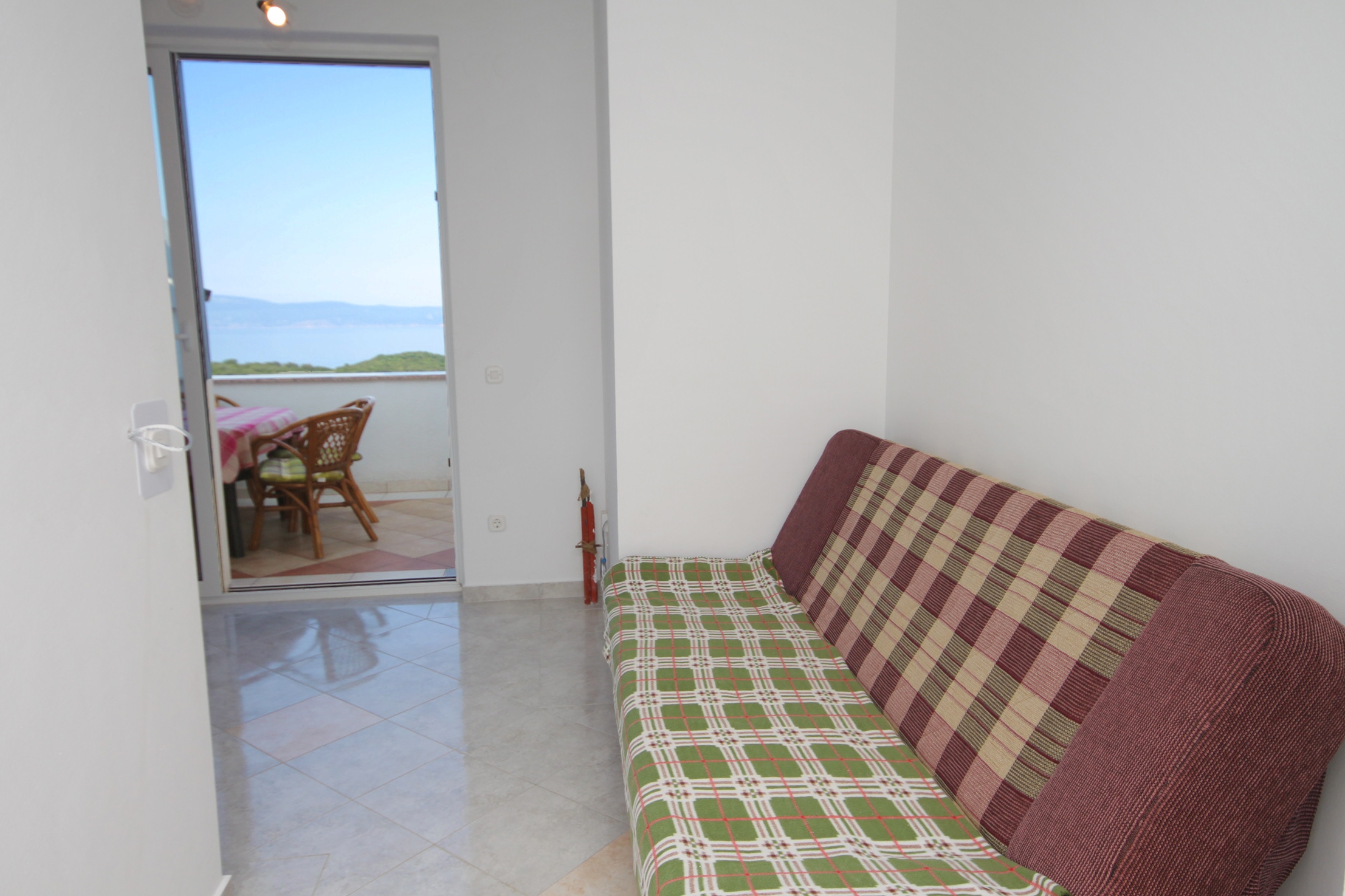 Two bedroom apartment with terrace and sea view Njivice, Krk (A-5458-a)