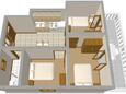 Zavalatica, Plano in the apartment, WiFi.