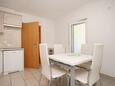 Jídelna Pinezići, Jídelna v ubytování typu apartment, s klimatizací a WiFi.