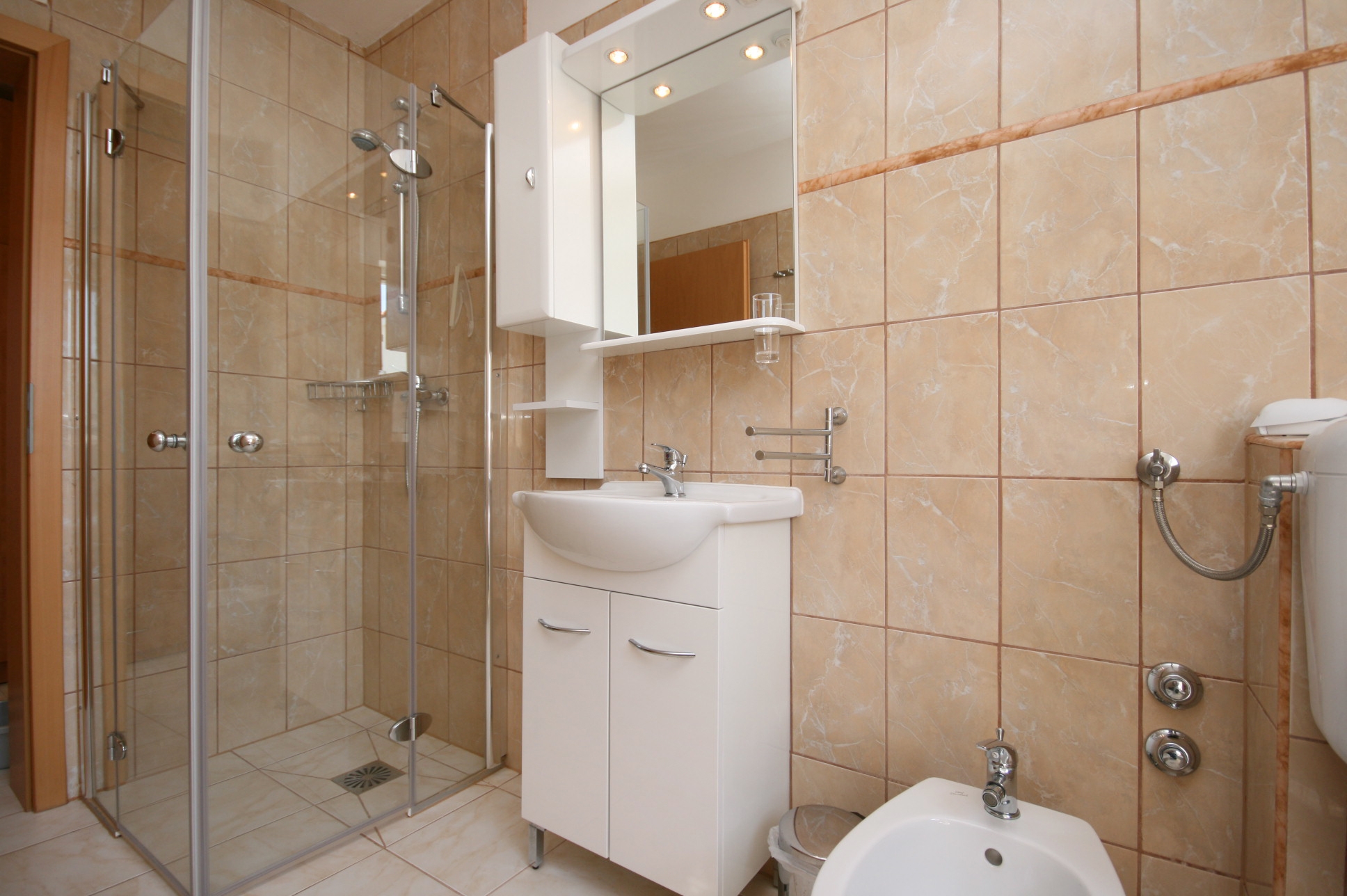 One bedroom apartment with terrace Pinezići, Krk  A-c