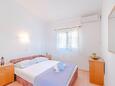 Ložnice Zavalatica, Ložnice v ubytování typu room, s klimatizací, domácí mazlíčci povoleni a WiFi.