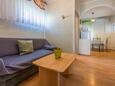 Obývací pokoj Crikvenica, Obývací pokoj v ubytování typu apartment, domácí mazlíčci povoleni a WiFi.
