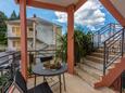 Společná terasa Crikvenica, Společná terasa v ubytování typu apartment, s výhledem na moře, domácí mazlíčci povoleni a WiFi.