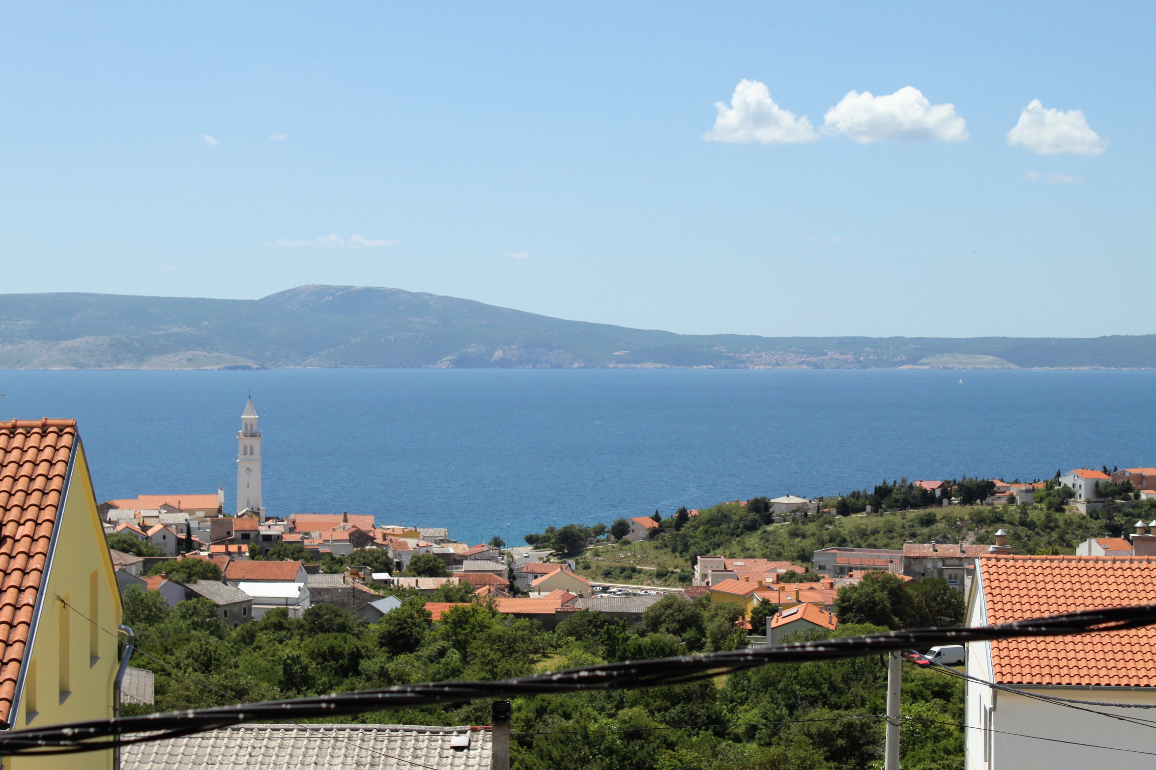 Two bedroom apartment with terrace and sea view Novi Vinodolski  A-a