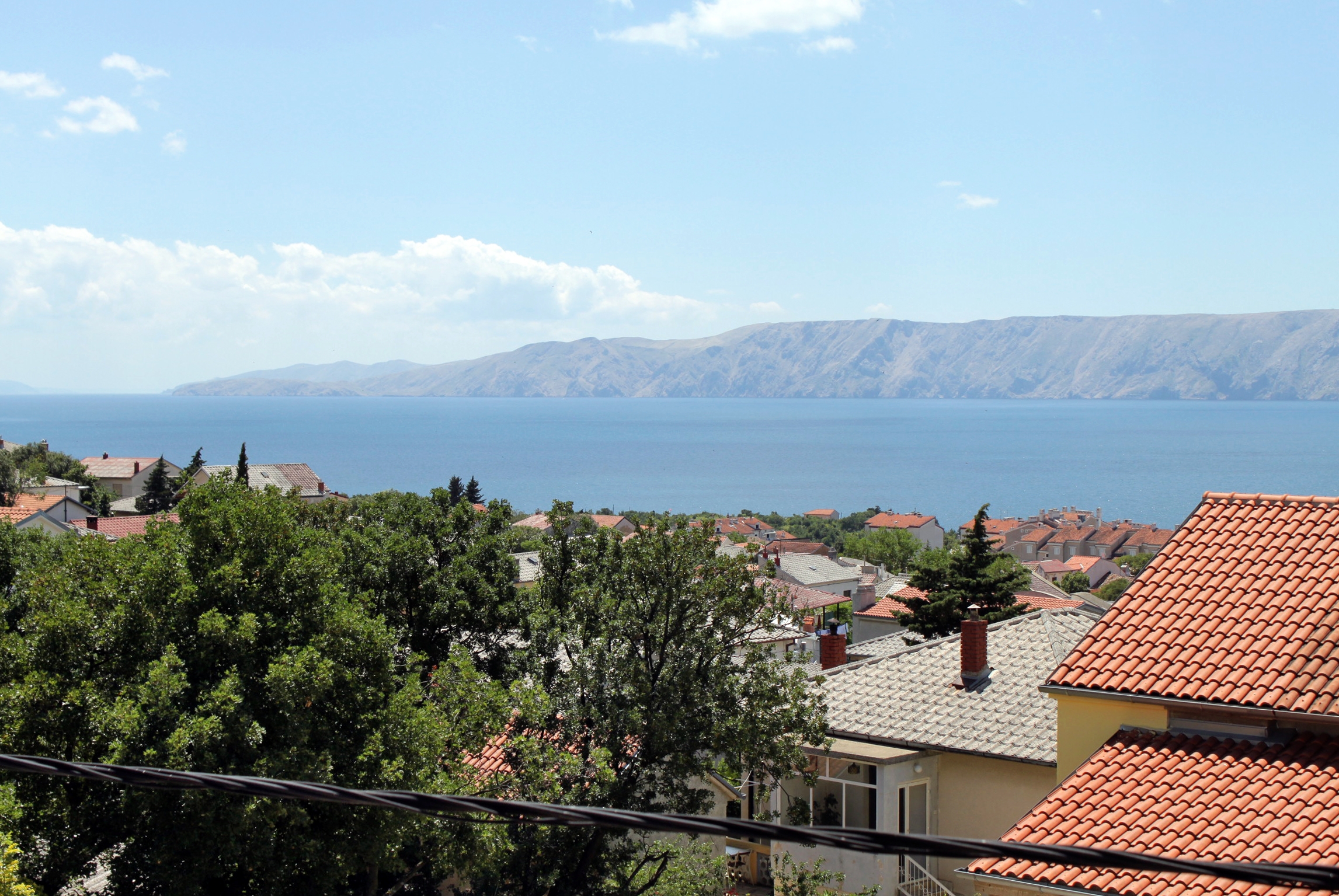 Two bedroom apartment with terrace and sea view Novi Vinodolski  A-a