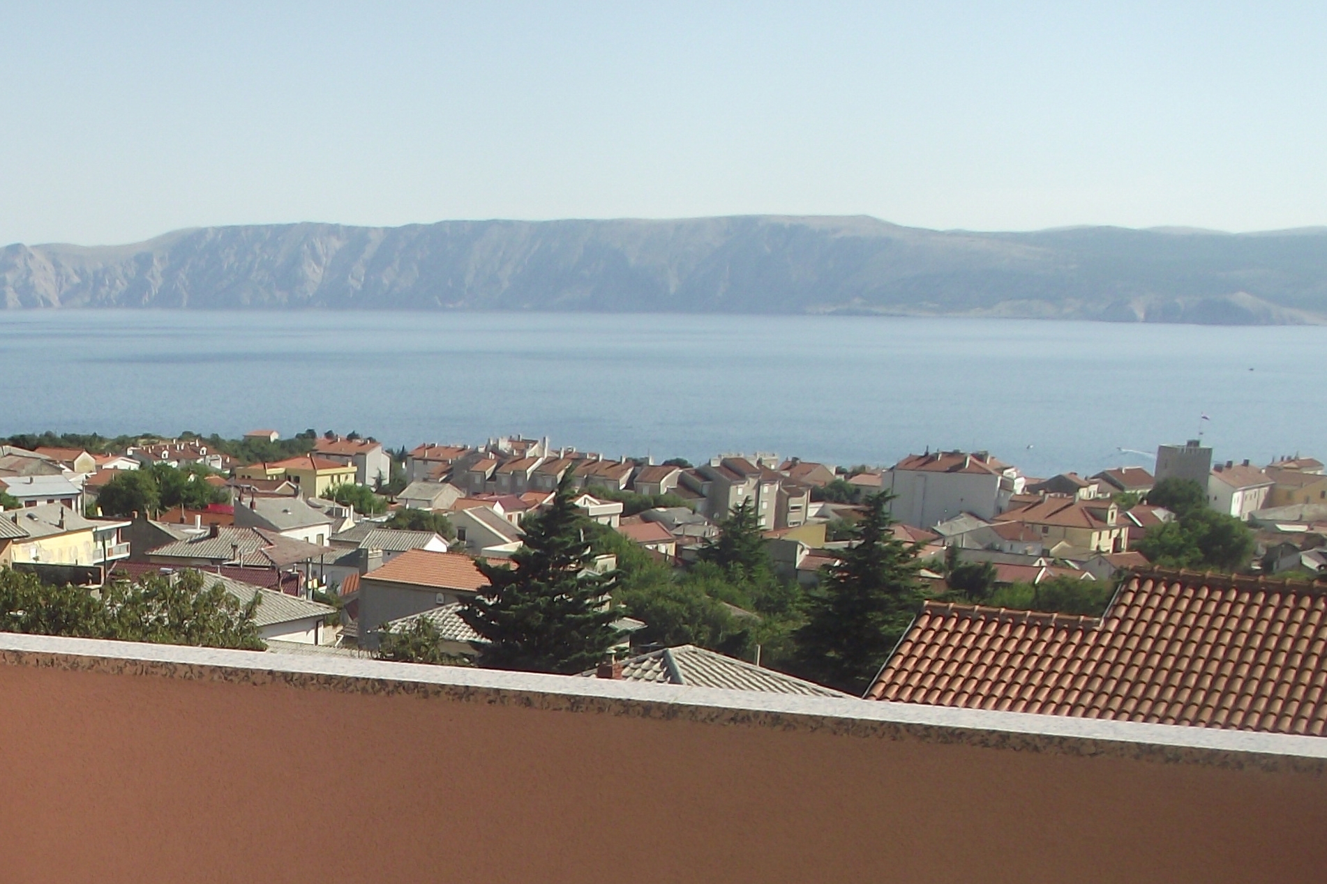 Two bedroom apartment with terrace and sea view Novi Vinodolski  A-d