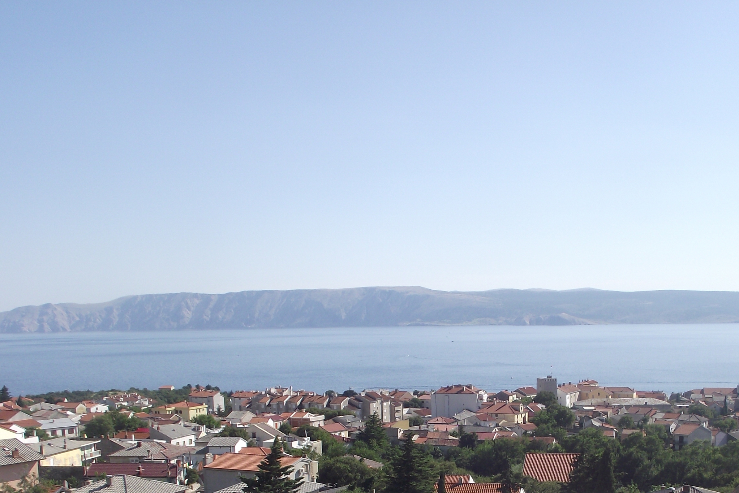 Two bedroom apartment with terrace and sea view Novi Vinodolski  A-d