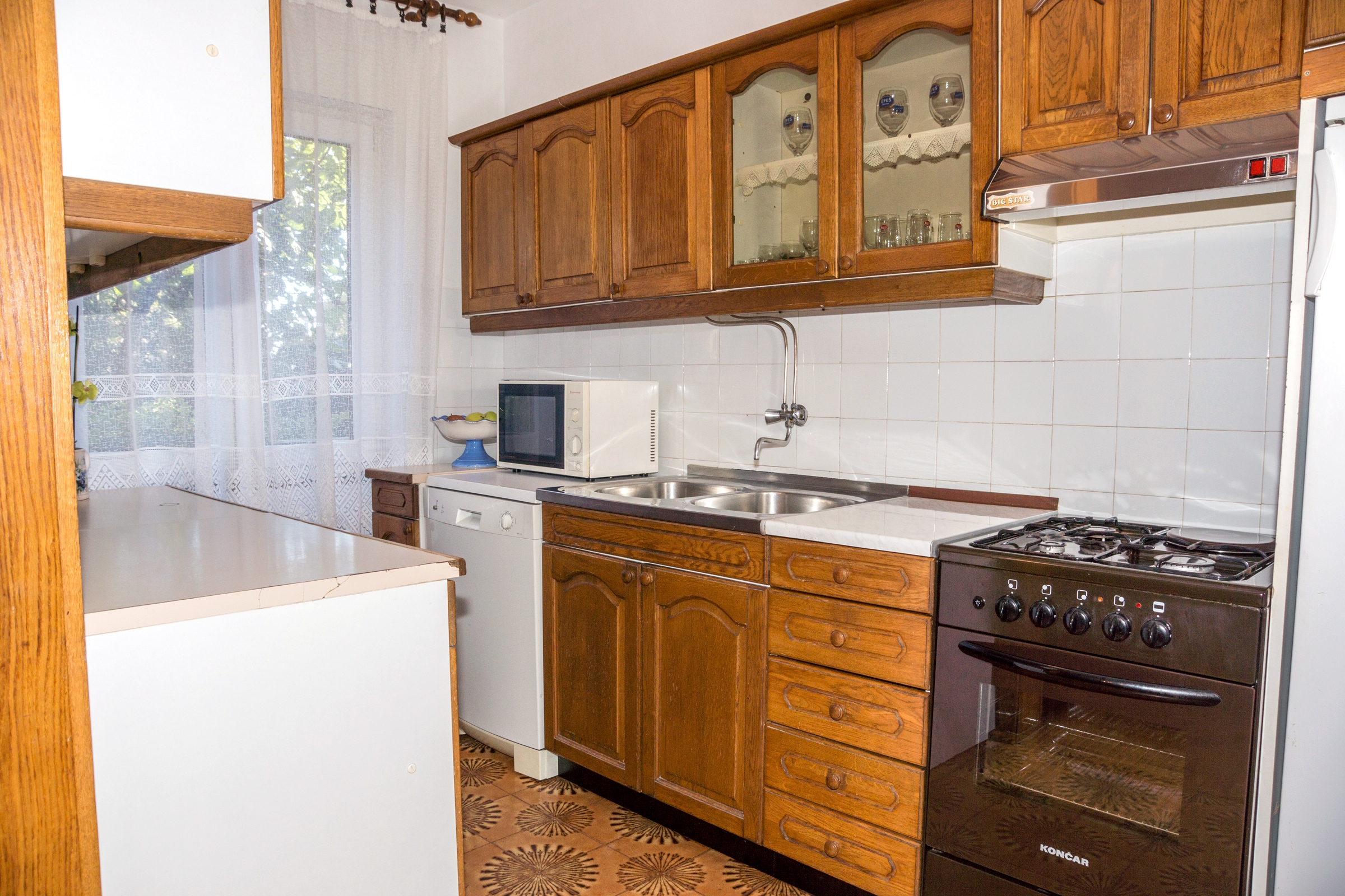 Two bedroom apartment with terrace Novi Vinodolski  A-a