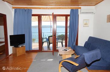 Living room Crikvenica, Living room in the apartment, dostupna klima i WIFI.