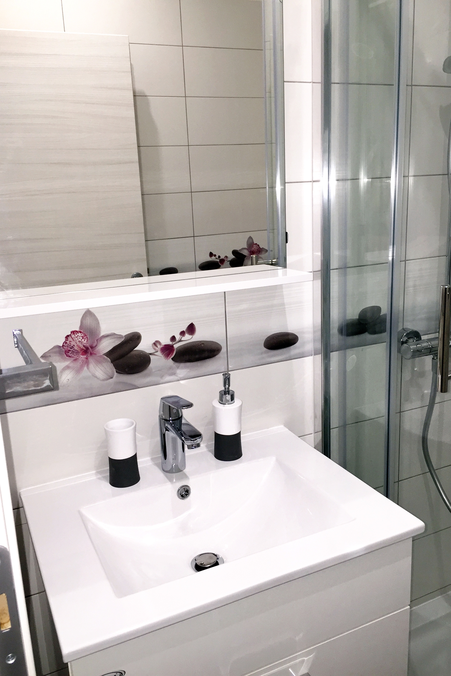 One bedroom apartment with terrace and sea view Novi Vinodolski  A-b