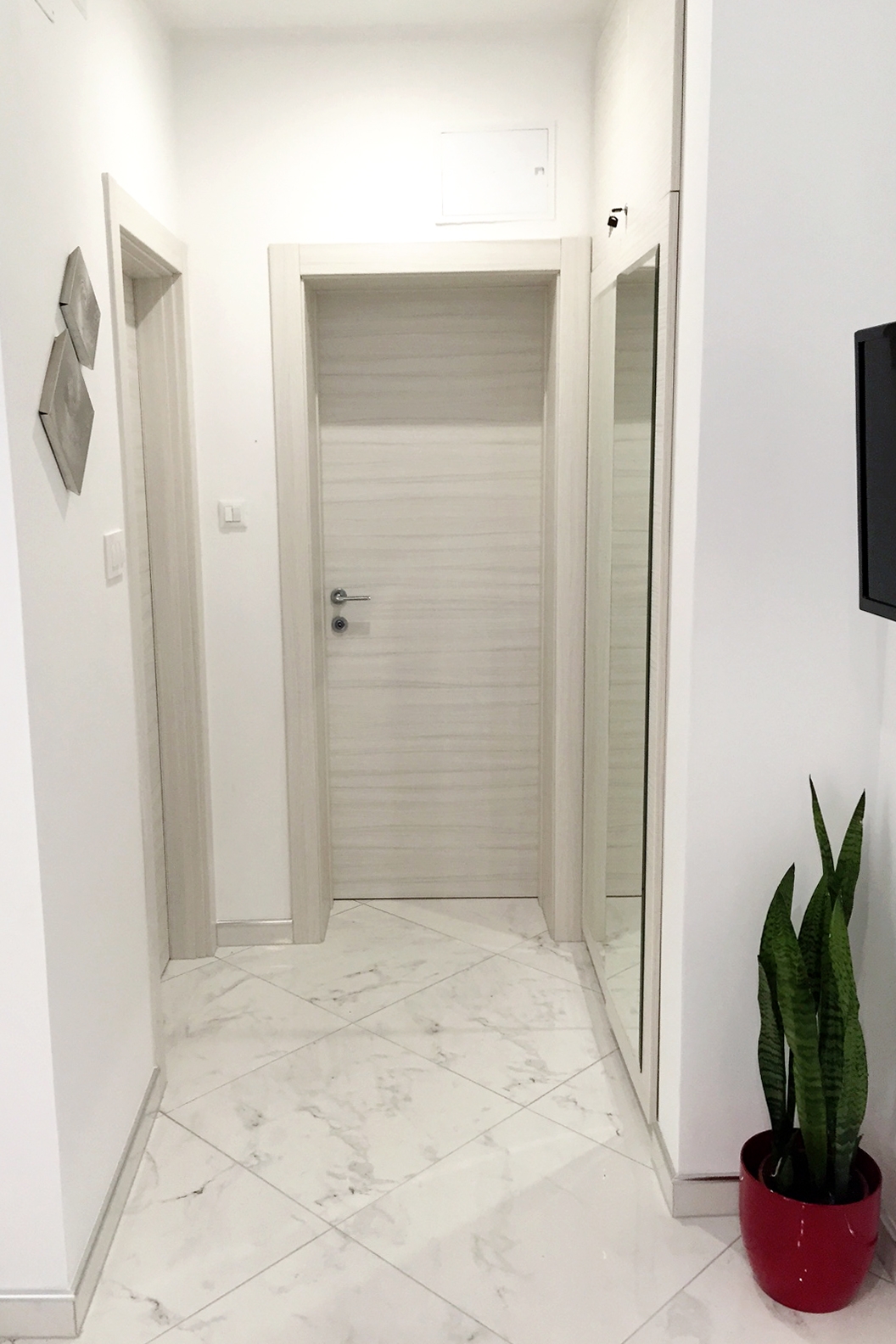 One bedroom apartment with terrace and sea view Novi Vinodolski  A-b