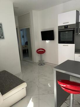 Novi Vinodolski, Obývací pokoj v ubytování typu apartment, WiFi.