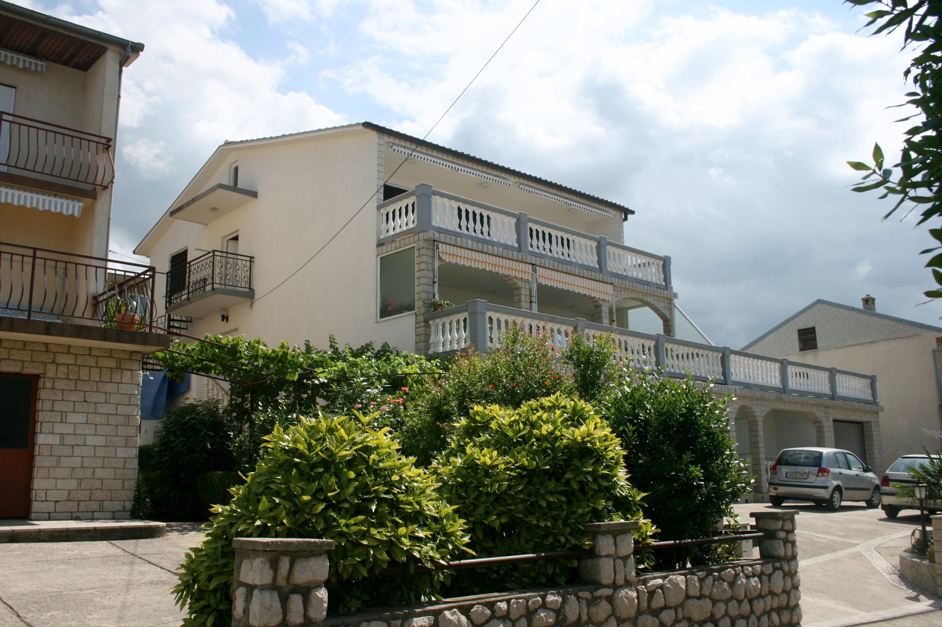 Jednosobni apartman s terasom i pogledom na more Crikvenica  A-a