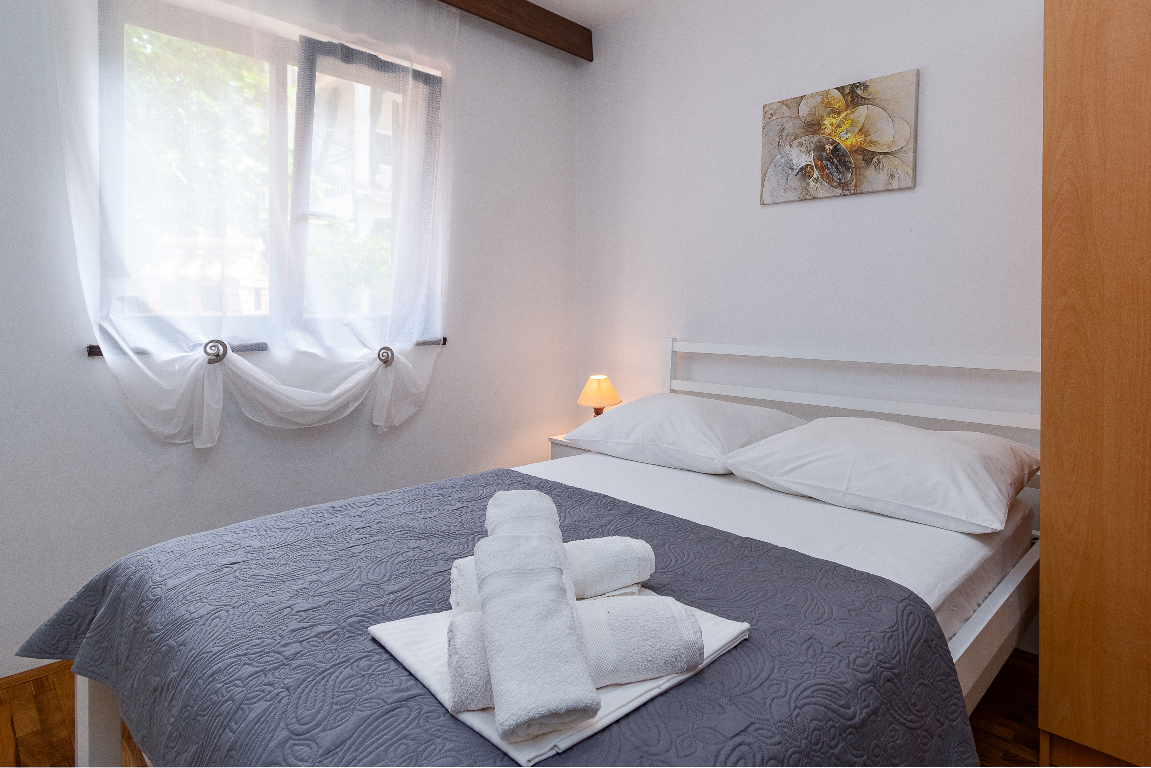 Three bedroom apartment with terrace and sea view Crikvenica  A-a