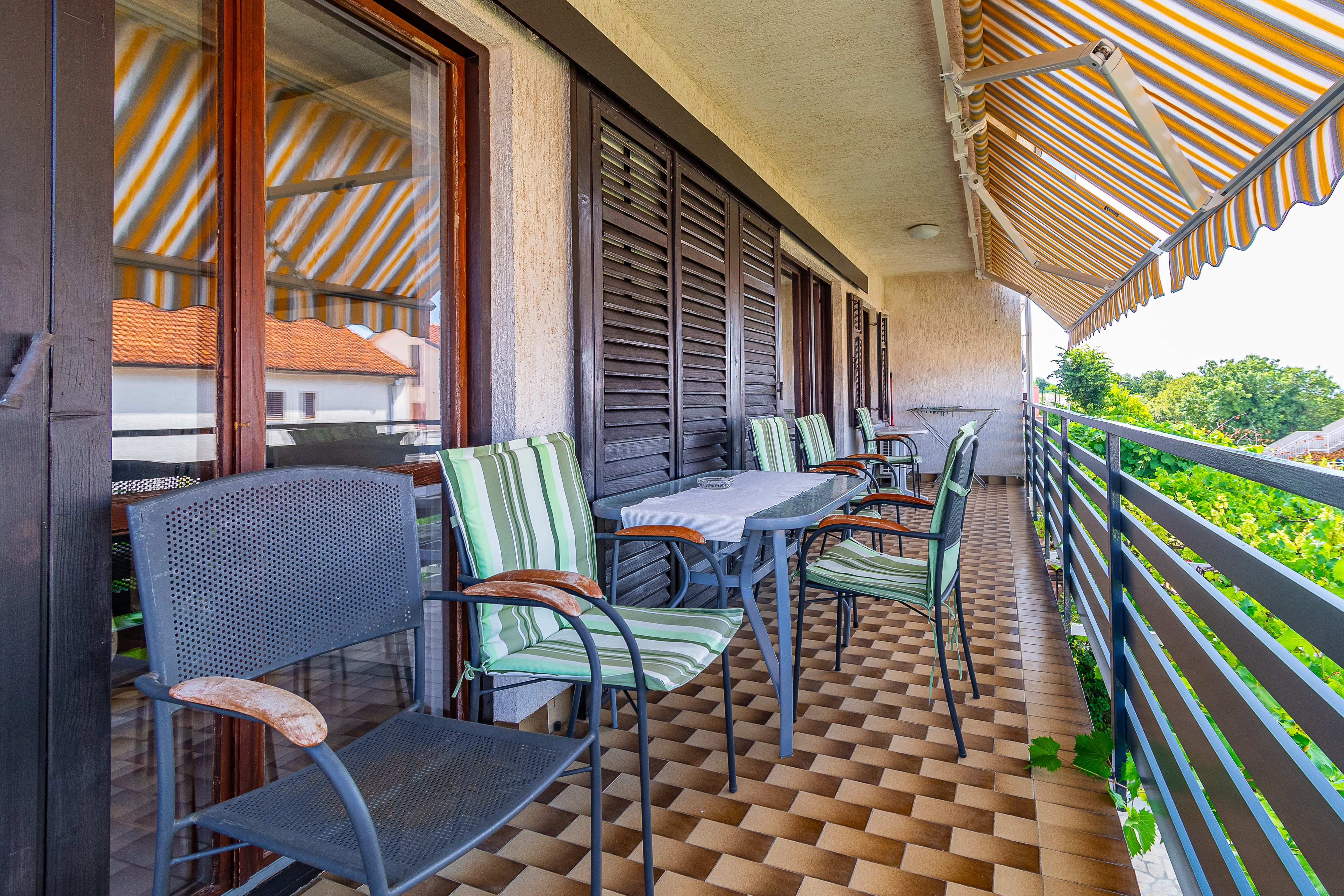 Three bedroom apartment with terrace and sea view Crikvenica  A-a