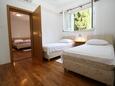 Ložnice 2 Selce, Ložnice 2 v ubytování typu apartment, s klimatizací, domácí mazlíčci povoleni a WiFi.