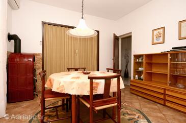 Dining room Selce, Dining room in the apartment, dostupna klima, dopusteni kucni ljubimci i WIFI.