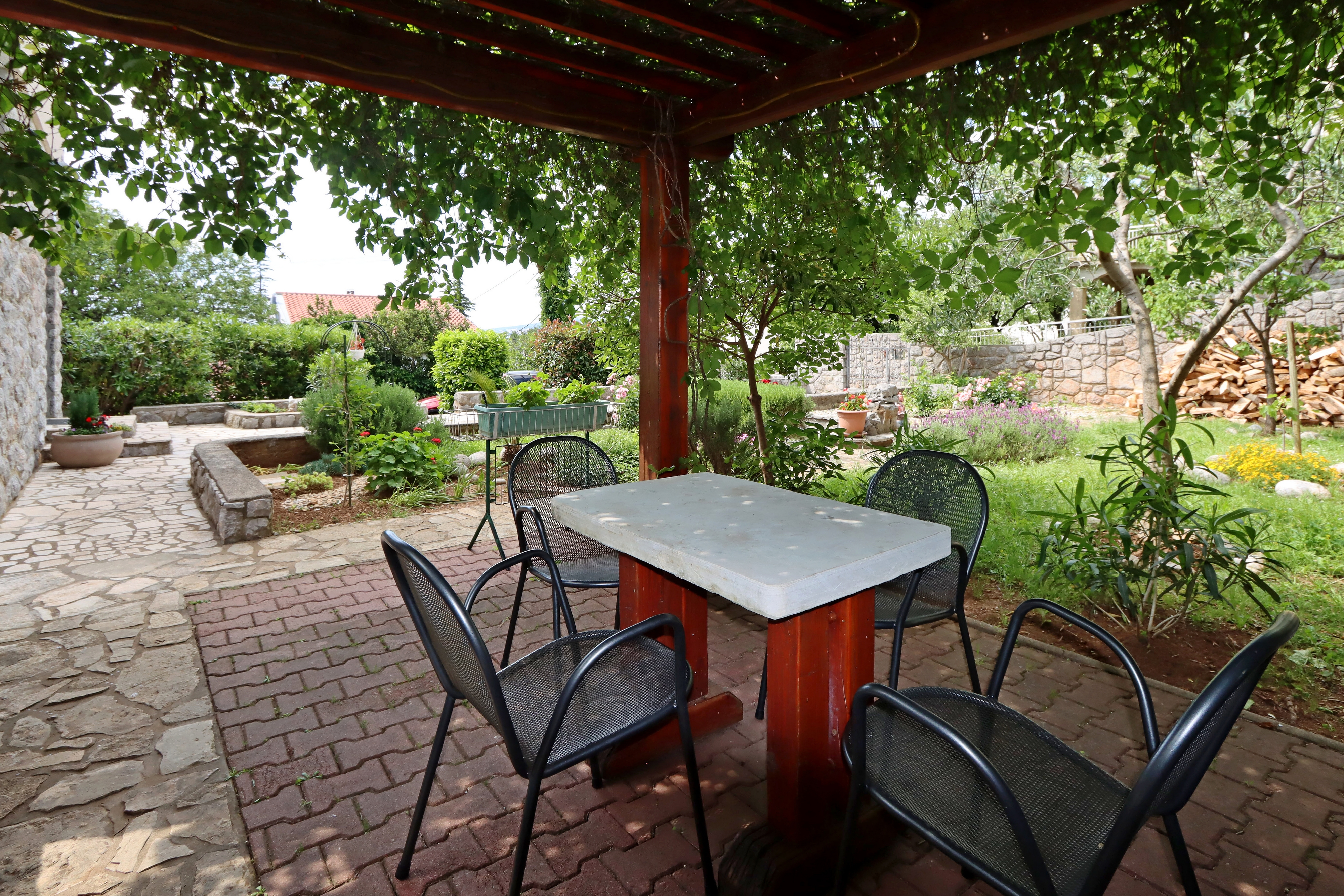 Three bedroom apartment with balcony and sea view Klenovica, Novi Vinodolski (A-5516-a)