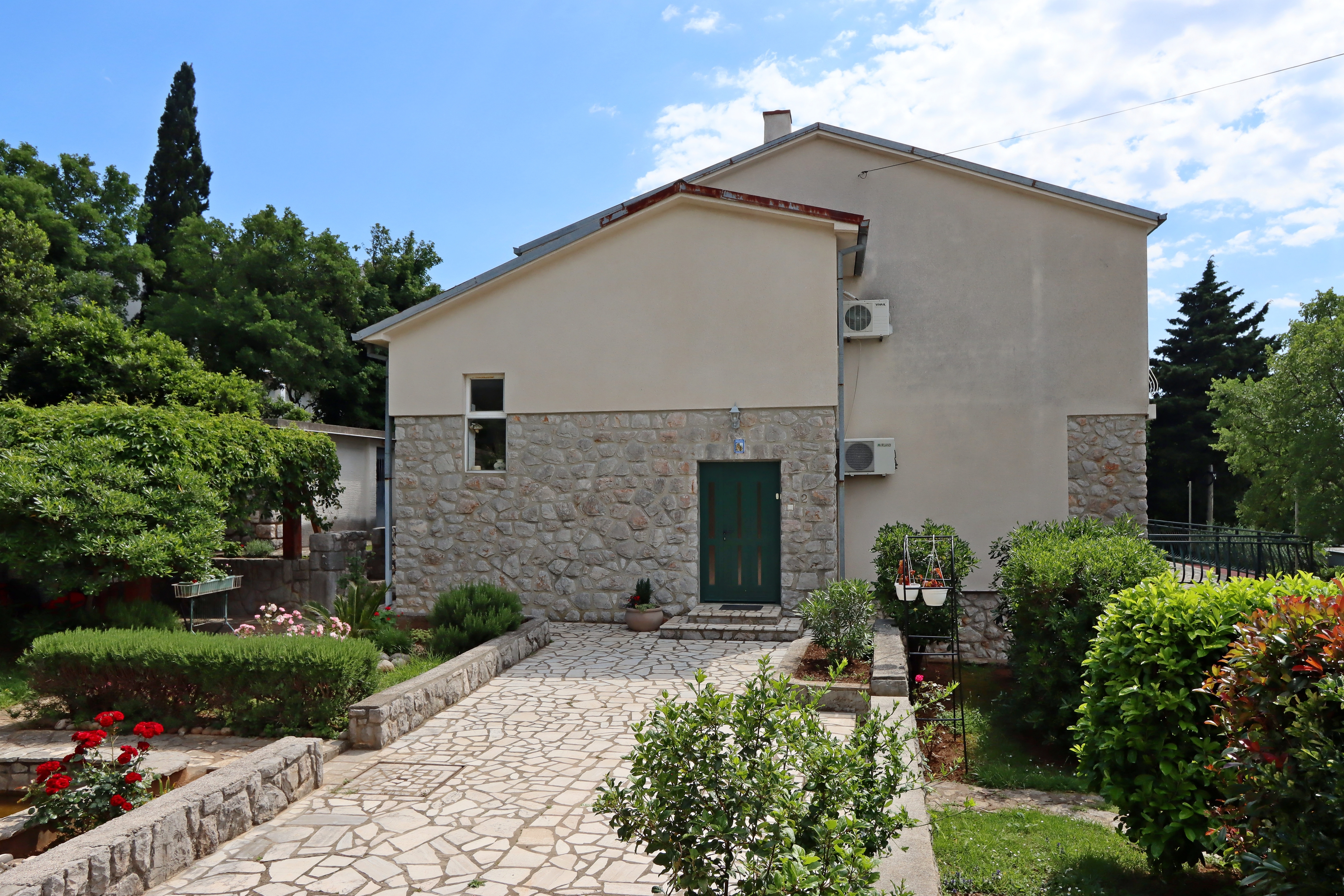 Three bedroom apartment with balcony and sea view Klenovica, Novi Vinodolski  A-a