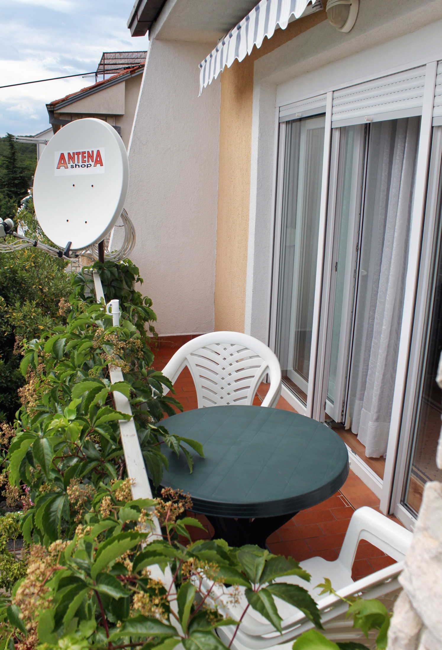 Two bedroom apartment with balcony and sea view Dramalj, Crikvenica  A-a
