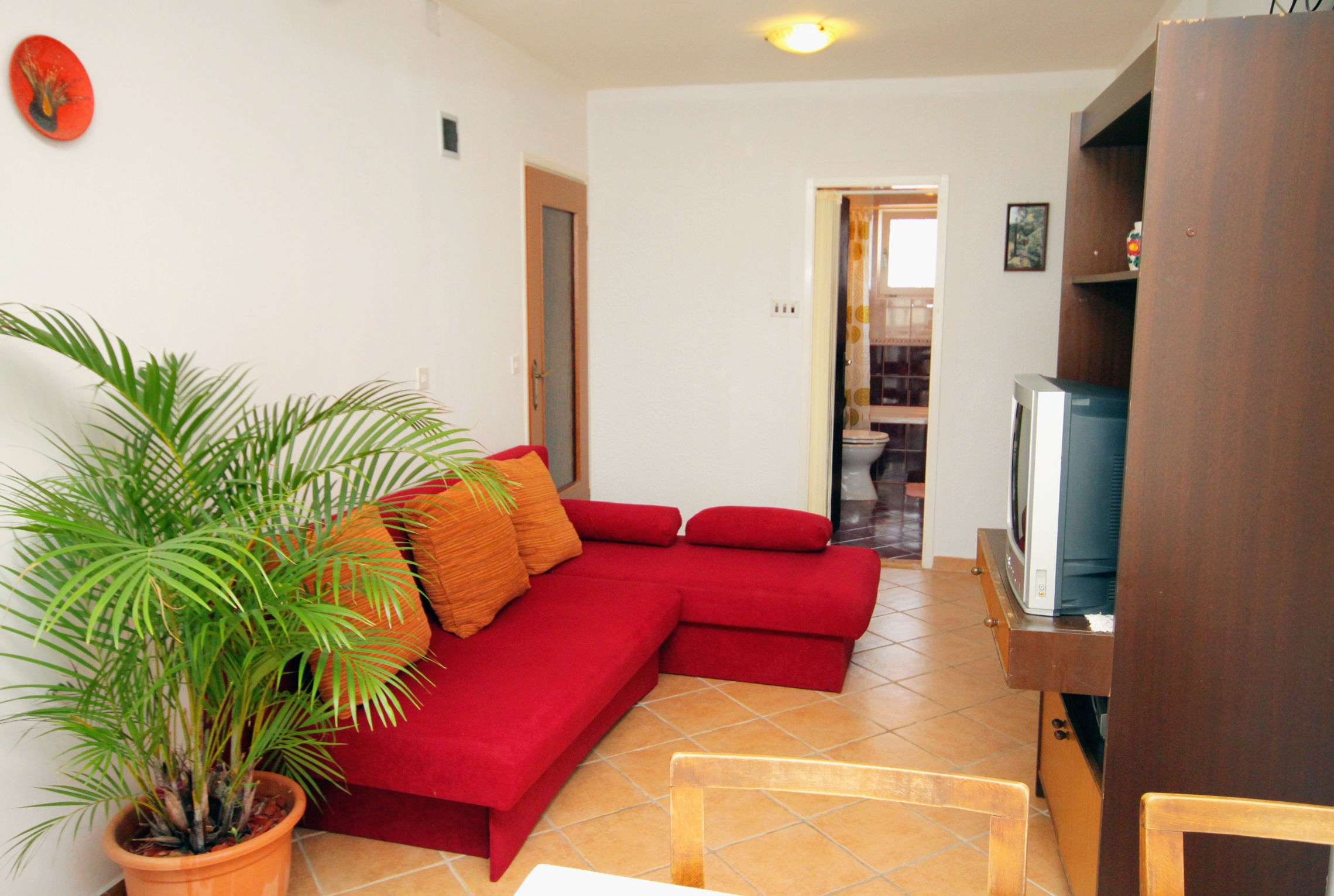 Two bedroom apartment with balcony and sea view Dramalj, Crikvenica (A-5519-a)