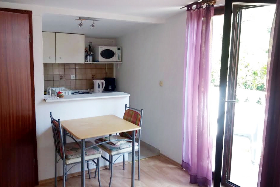 Studio flat with balcony Dramalj, Crikvenica (AS-5519-b)