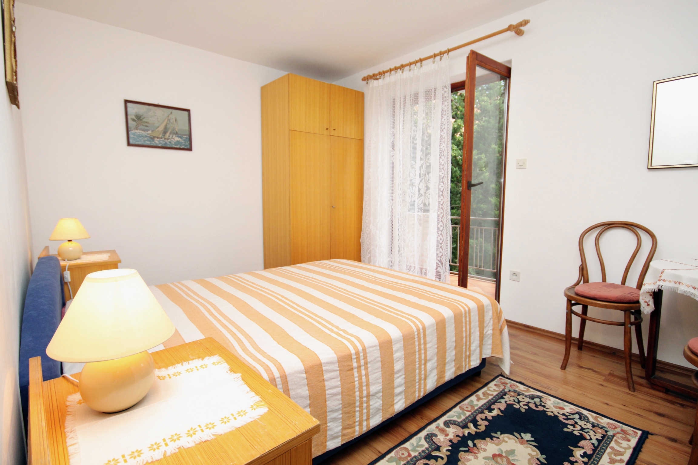 Room with balcony and sea view Dramalj, Crikvenica (S-5519-a)