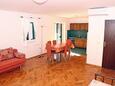 Obývací pokoj Vrboska, Obývací pokoj v ubytování typu apartment, WiFi.
