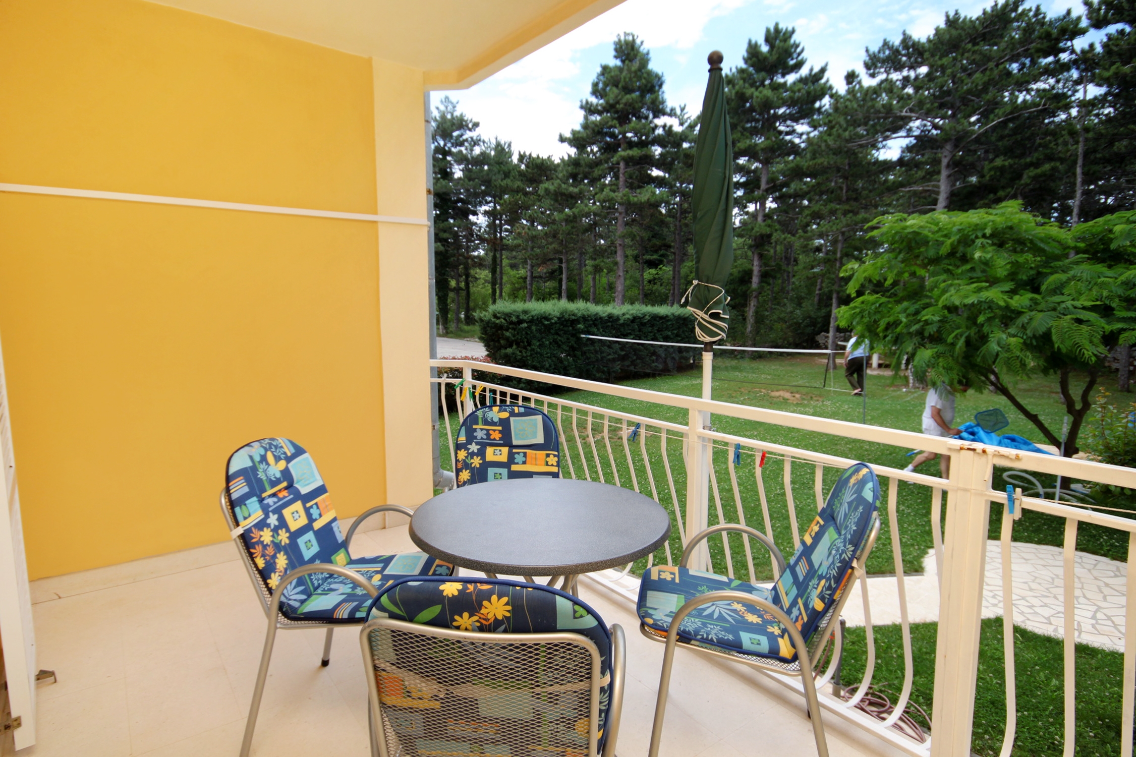 One bedroom apartment with terrace Jadranovo, Crikvenica  A-a