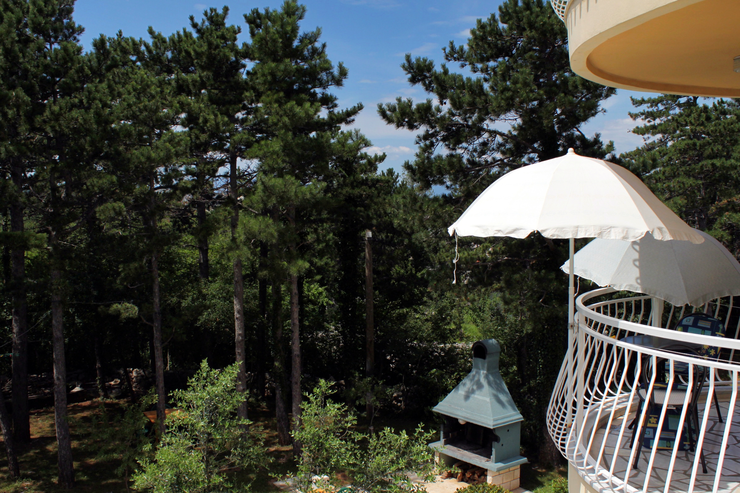 One bedroom apartment with terrace Jadranovo, Crikvenica  A-b