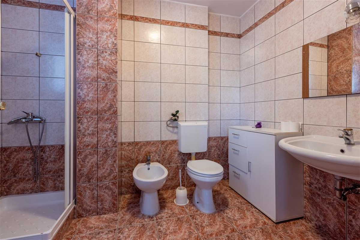 Comfortable and spacious house with terrace and sea view Novi Vinodolski  K