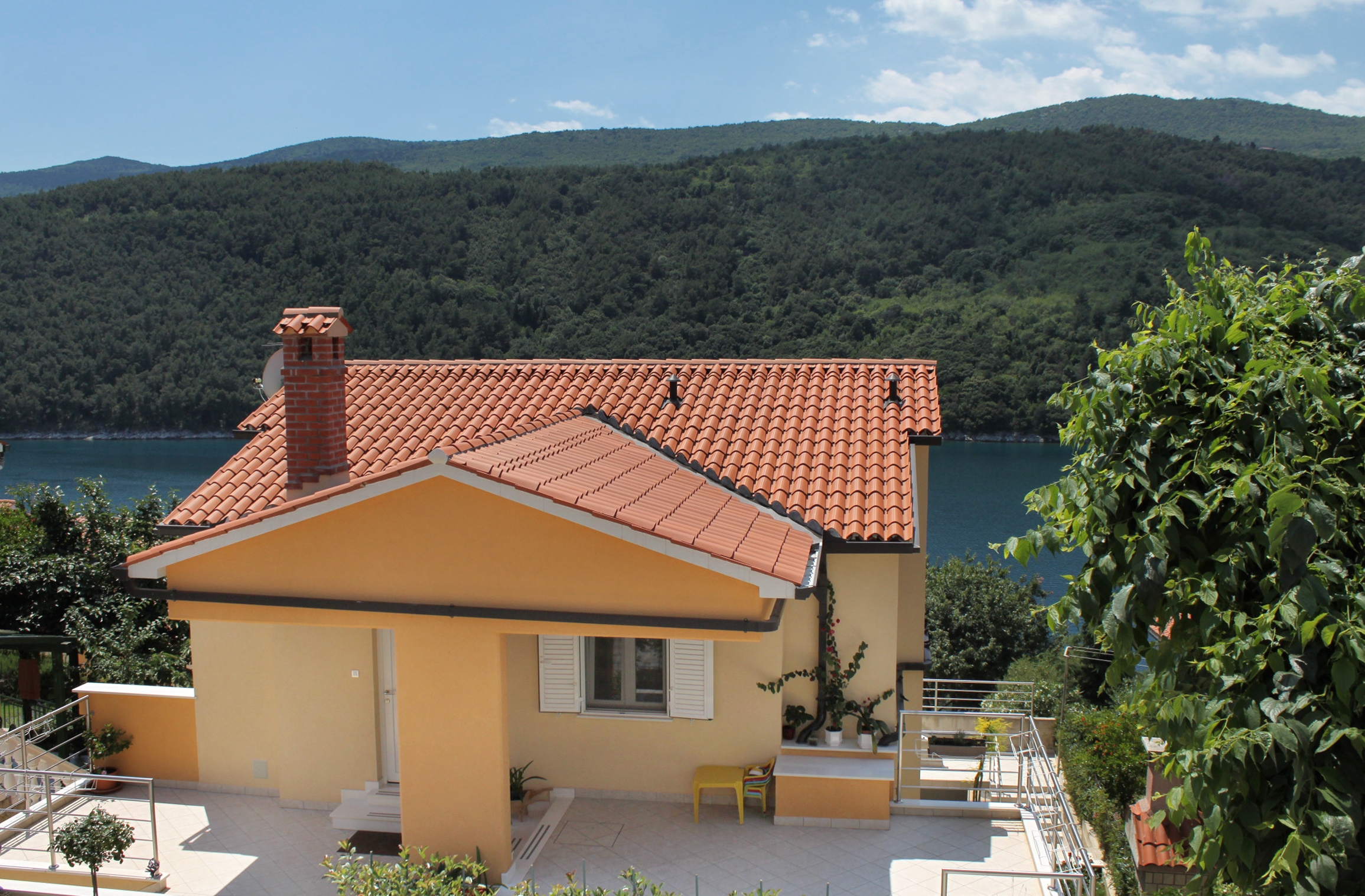 Two bedroom apartment with terrace and sea view Duga Luka (Prtlog), Labin  A-a