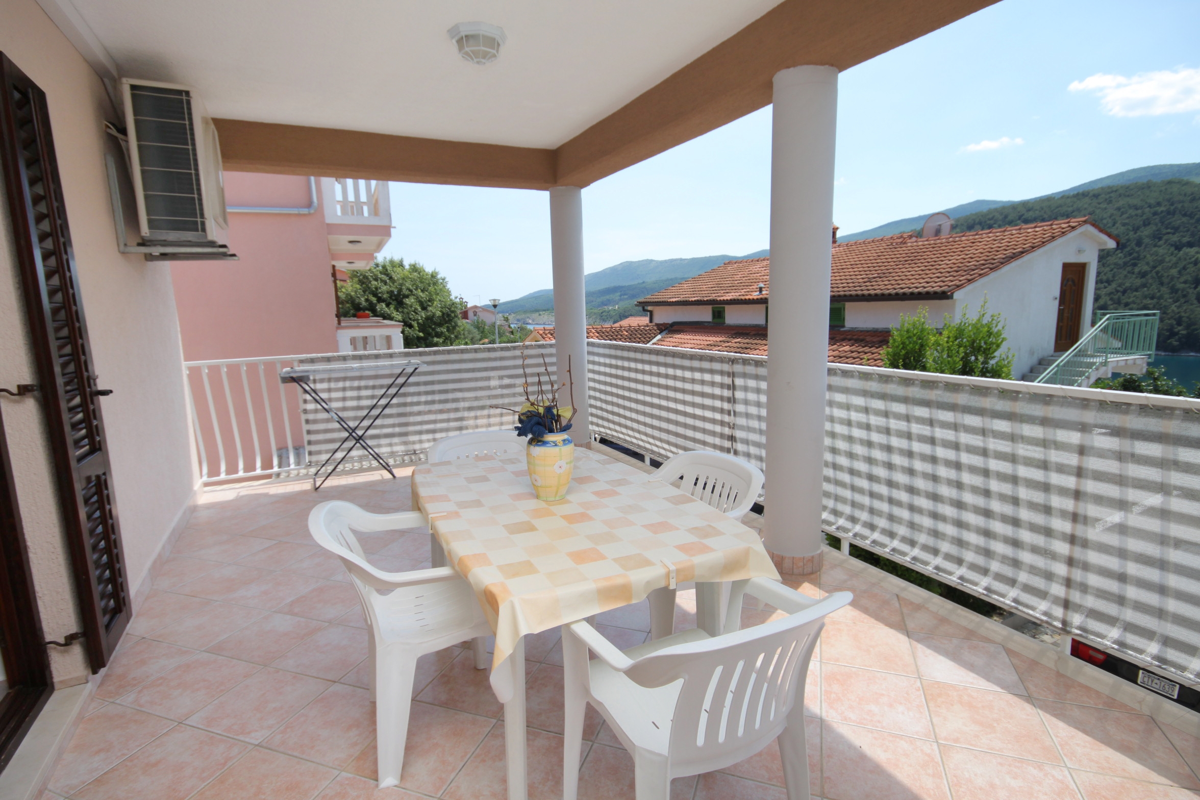 Two bedroom apartment with terrace and sea view Duga Luka (Prtlog), Labin  A-a