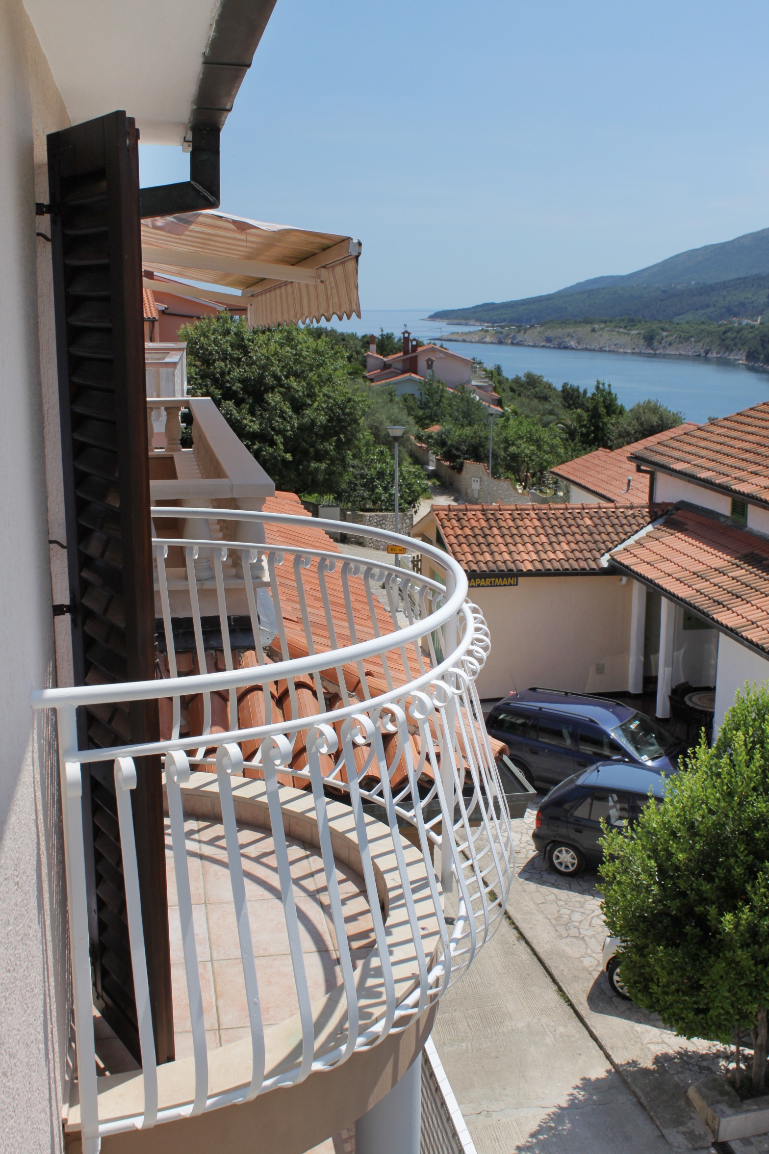 Two bedroom apartment with terrace and sea view Duga Luka (Prtlog), Labin  A-b