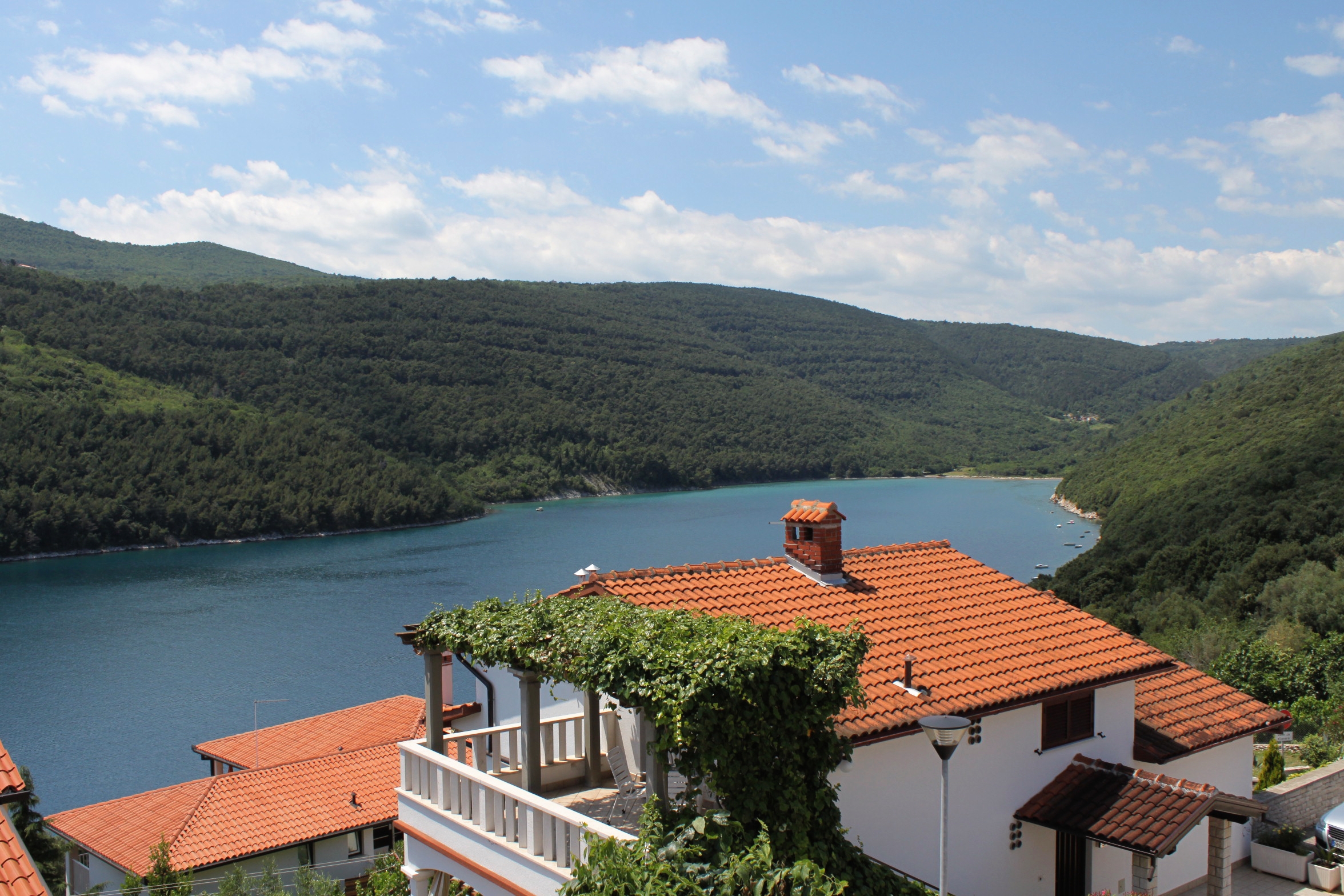 Two bedroom apartment with terrace and sea view Duga Luka (Prtlog), Labin  A-b