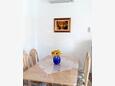 Duga Luka (Prtlog), Jídelna v ubytování typu apartment, s klimatizací a WiFi.