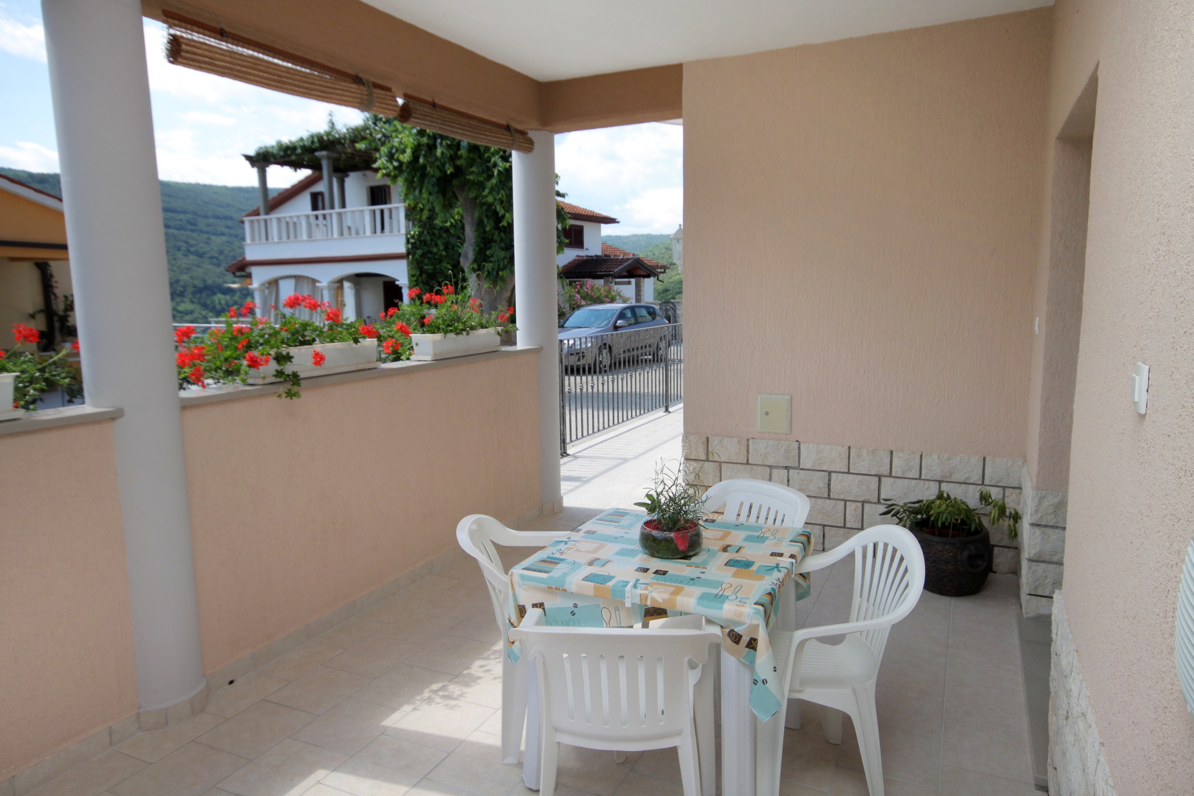 Two bedroom apartment with terrace Duga Luka (Prtlog), Labin  A-c