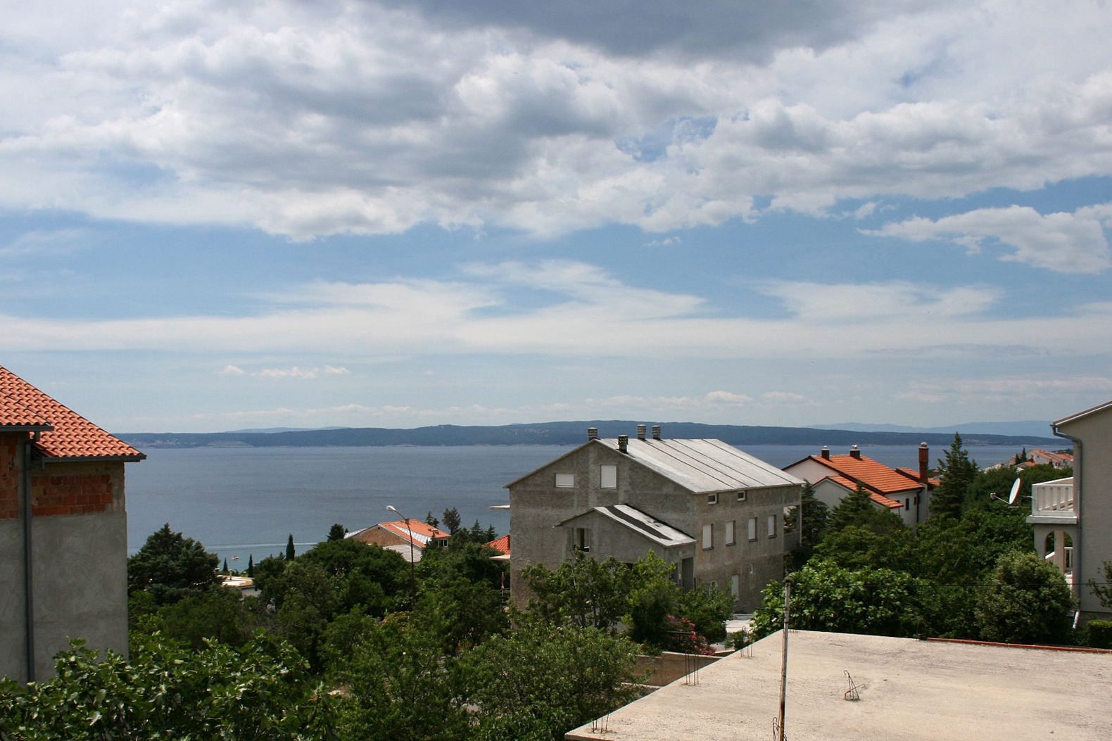 Three bedroom apartment with terrace and sea view Novi Vinodolski  A-a