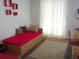 Novi Vinodolski, Living room in the apartment, air condition available, (pet friendly) and WiFi.