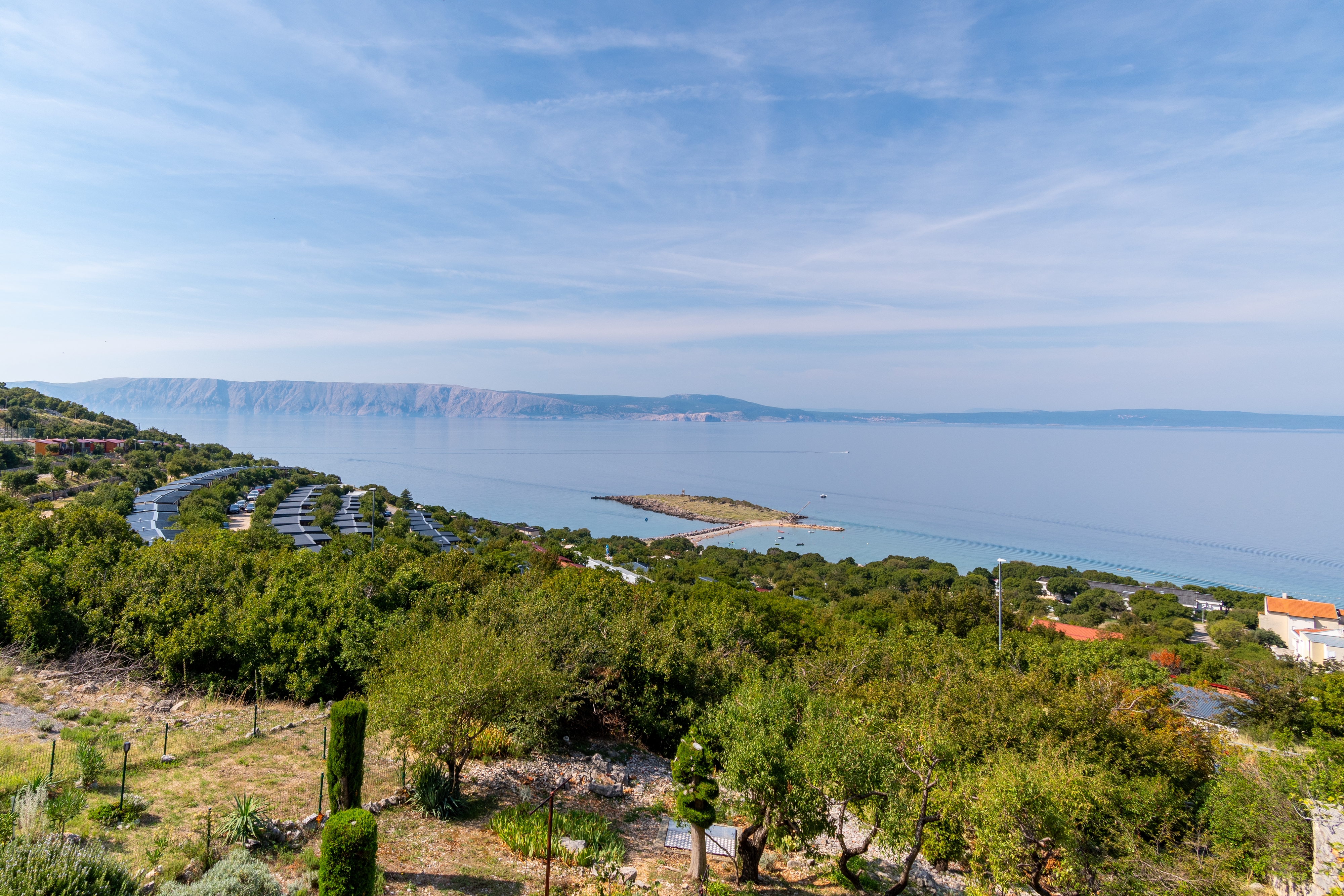 Two bedroom apartment with terrace and sea view Klenovica, Novi Vinodolski  A-a