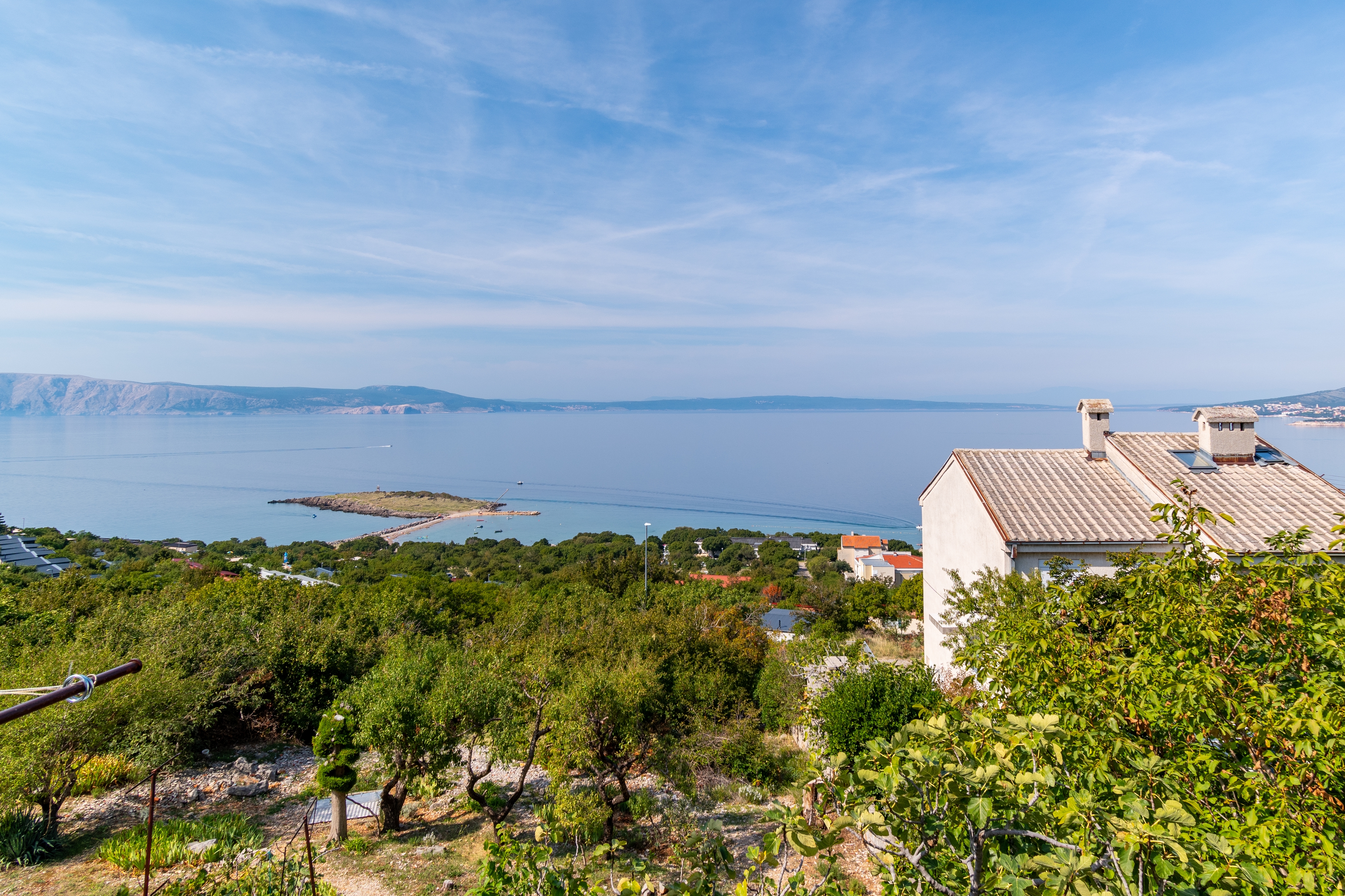 Two bedroom apartment with terrace and sea view Klenovica, Novi Vinodolski  A-a