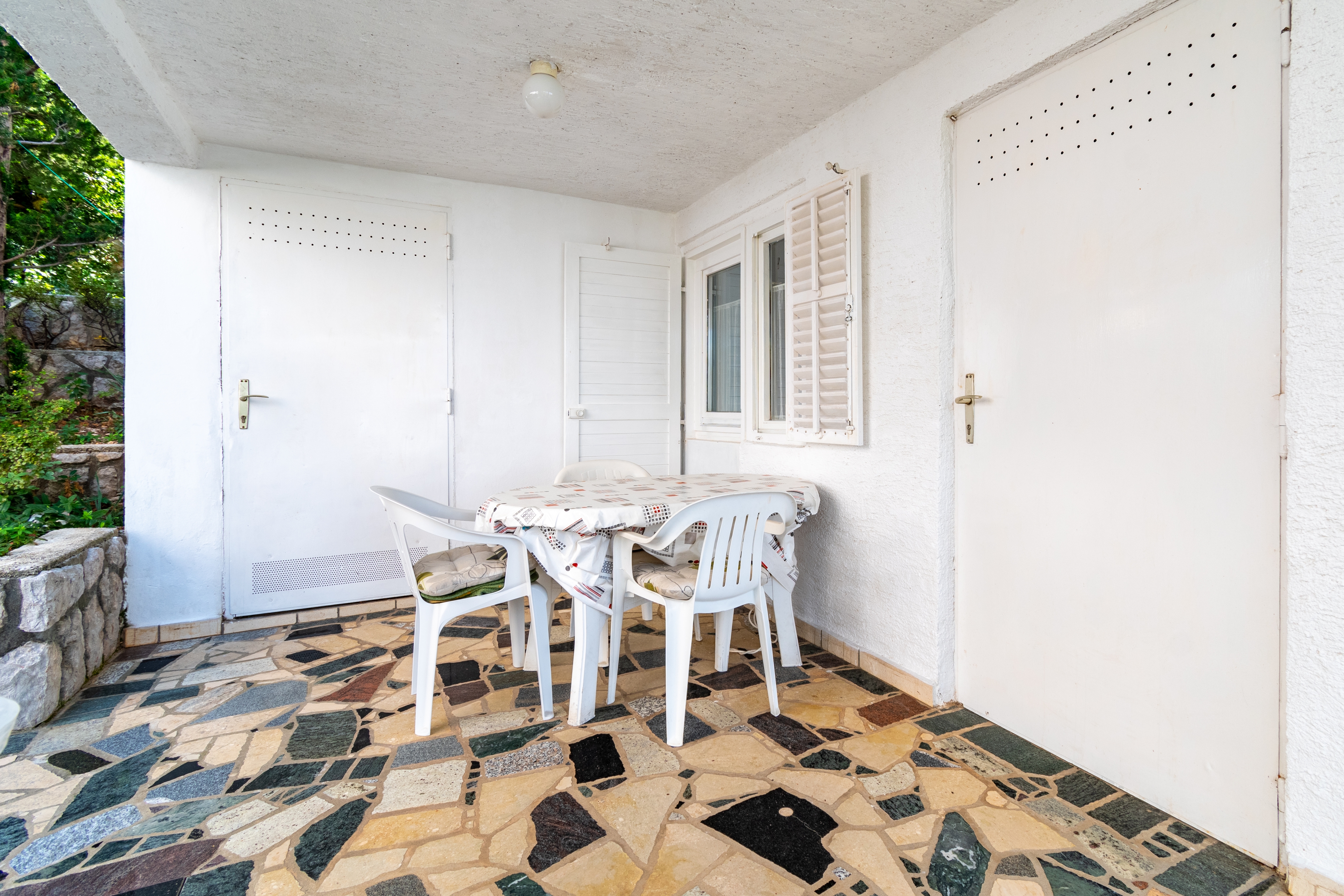 Studio flat with terrace and sea view Klenovica, Novi Vinodolski  AS-a