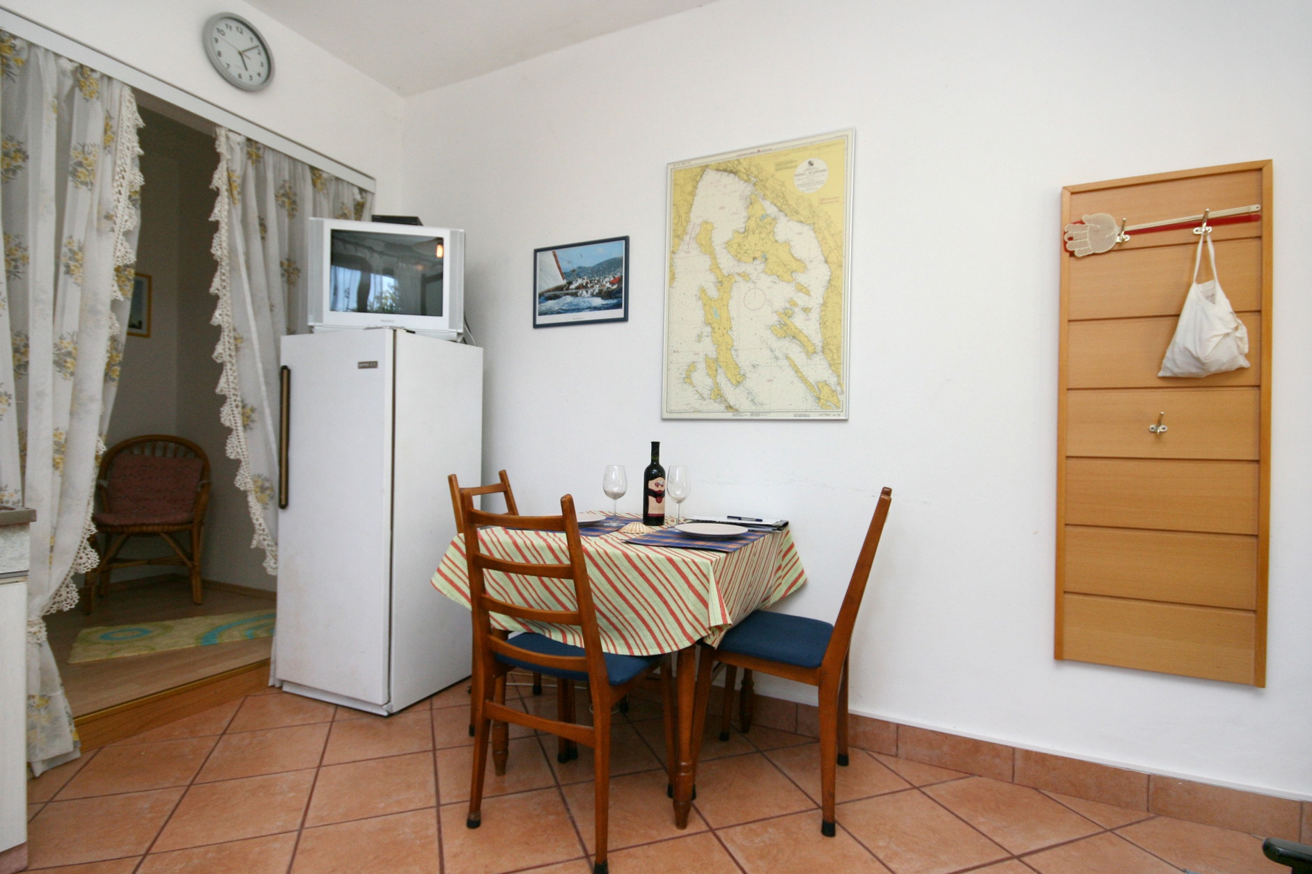 One bedroom apartment with terrace Jadranovo, Crikvenica (A-5533-b)