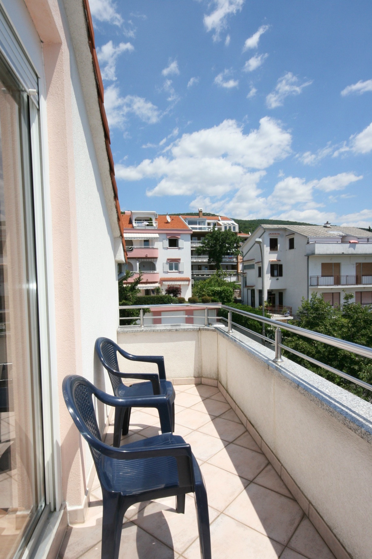 One bedroom apartment with balcony and sea view Dramalj, Crikvenica  A-a