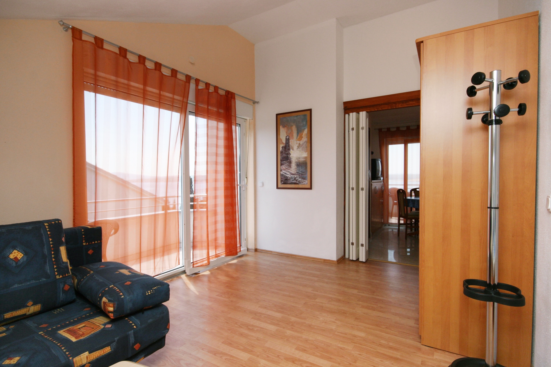 One bedroom apartment with balcony and sea view Dramalj, Crikvenica  A-a
